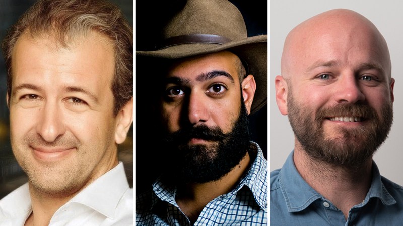 Luca Franco, Behzad Larry and Byron Thomas