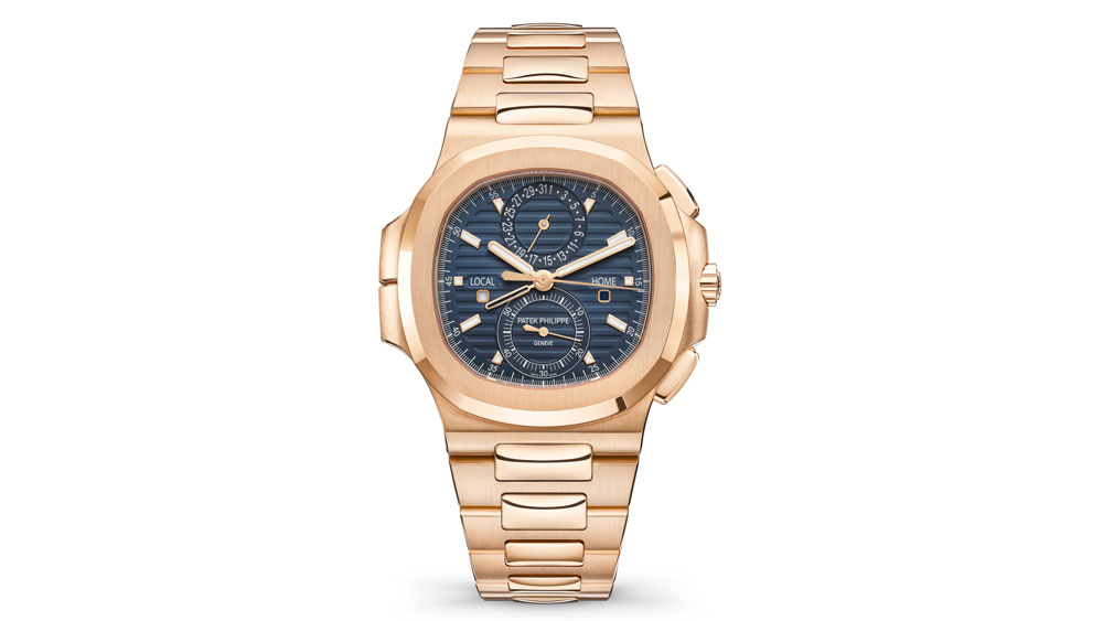 Dong ho cu: Patek Philippe Nautilus Ref. 5990/1R-001 Travel Time Chronograph