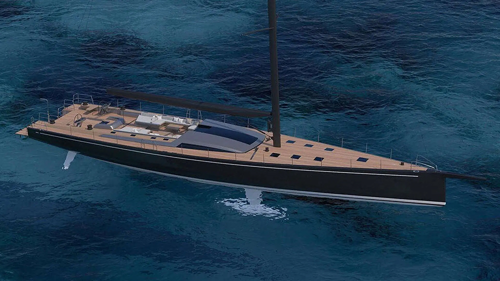 Southern Wind SW108 hybrid sailing yacht
