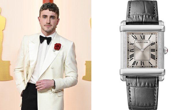 Paul Mescal – Cartier Tank Chinoise