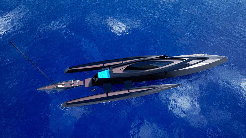 Bond Girl Trimaran