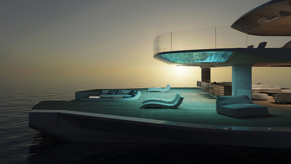 Dust Megayacht Concept