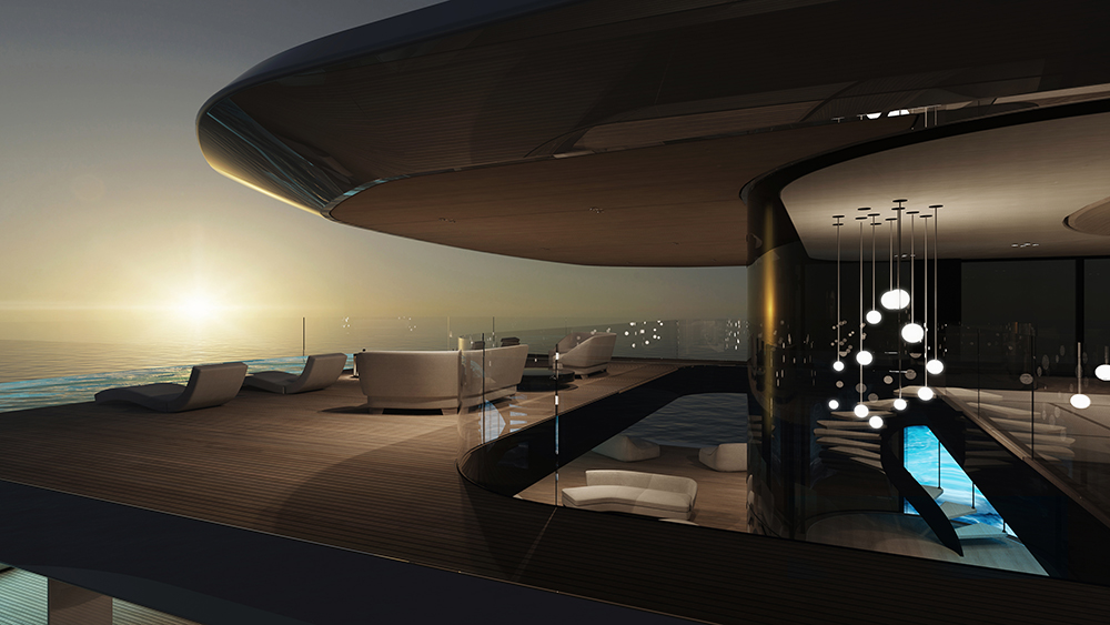Dust Megayacht Concept