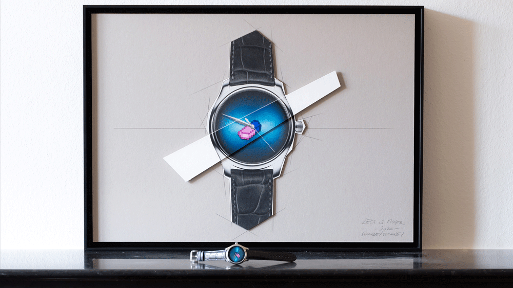 H. Moser & Cie Endeavour Centre Seconds Concept X seconde/seconde/ 