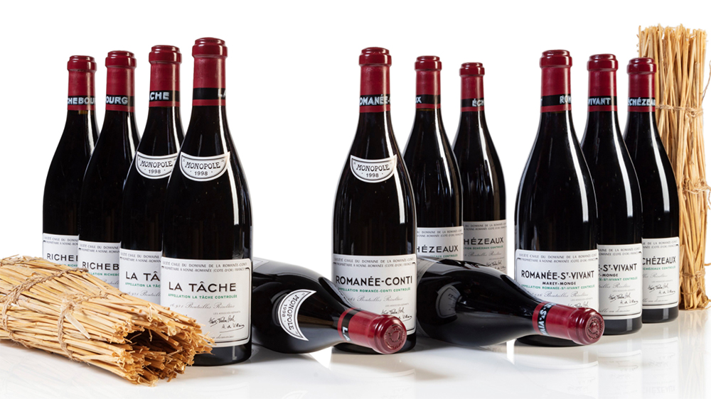 A case of Romanée-Conti 1998