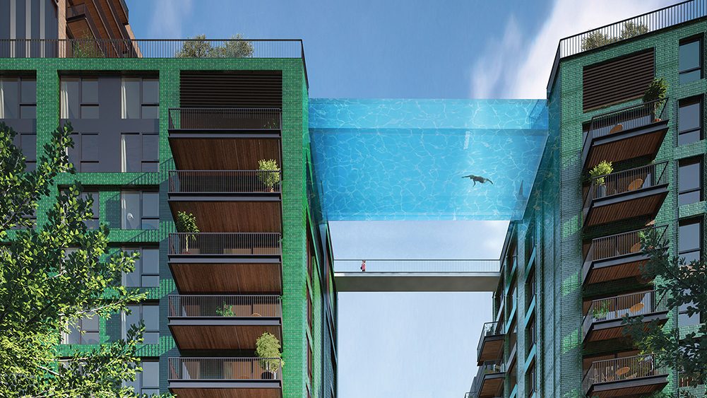 Sky Pool, London, Real Estate