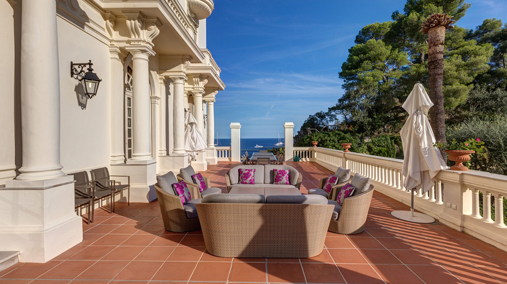 Karl Lagerfeld's former summer house, Villa La Vigie