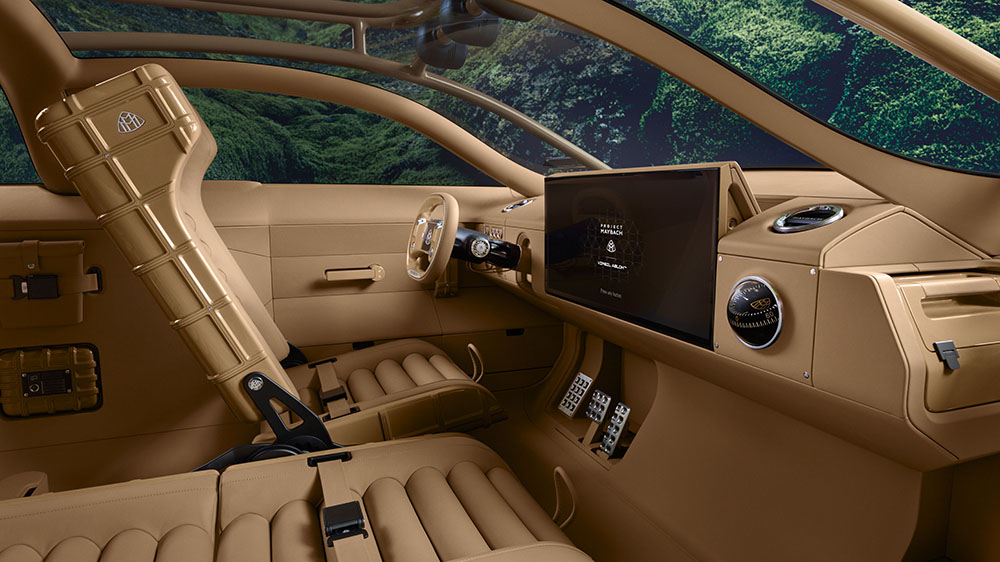 The Virgil Abloh-designed Mercedes-Benz Project Maybach