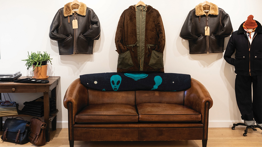 A signature Standard & Strange mix at the Santa Fe store.