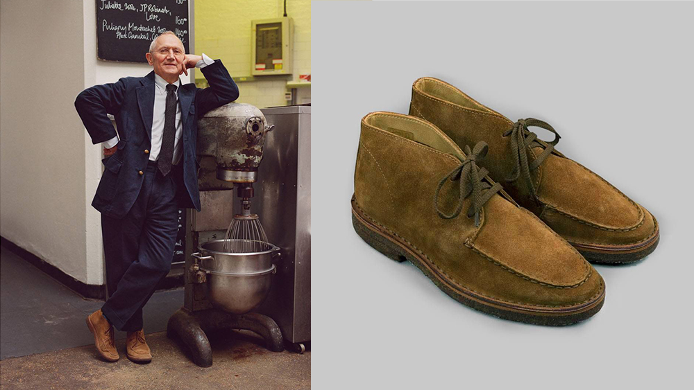 Drake's - Giày bốt chukka Crosby (445 USD)