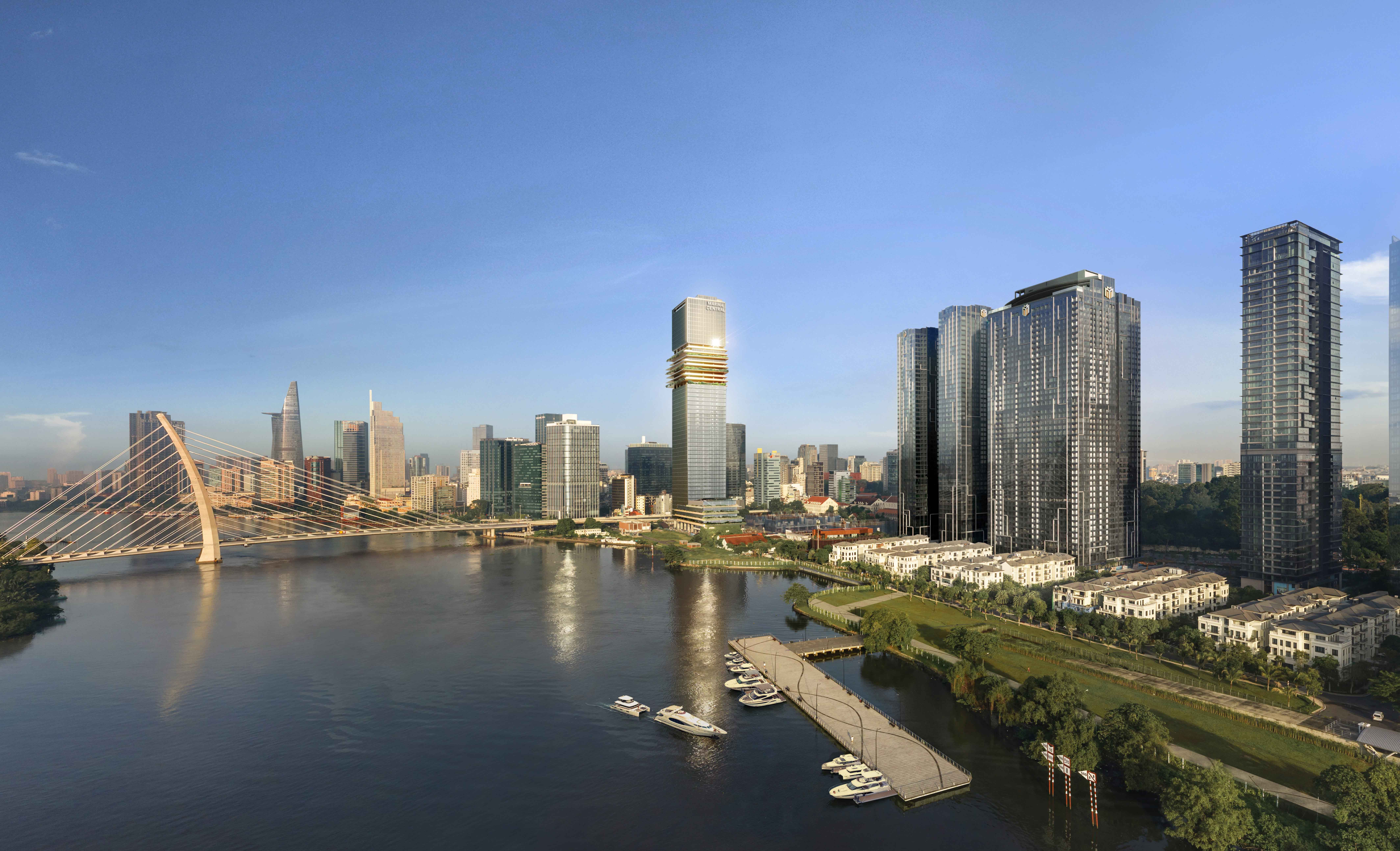 Vị trí đắc địa bên sông Sài Gòn của Grand Marina, Saigon